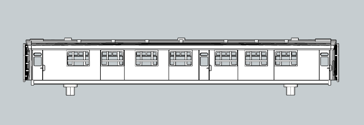 (image for) SR Bulleid BRCW 7 cmpt Comp - d2320
